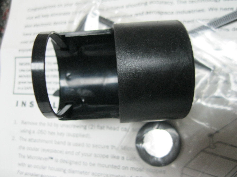 Long-Shot Products scope Microlevel. New in open box LED scope level