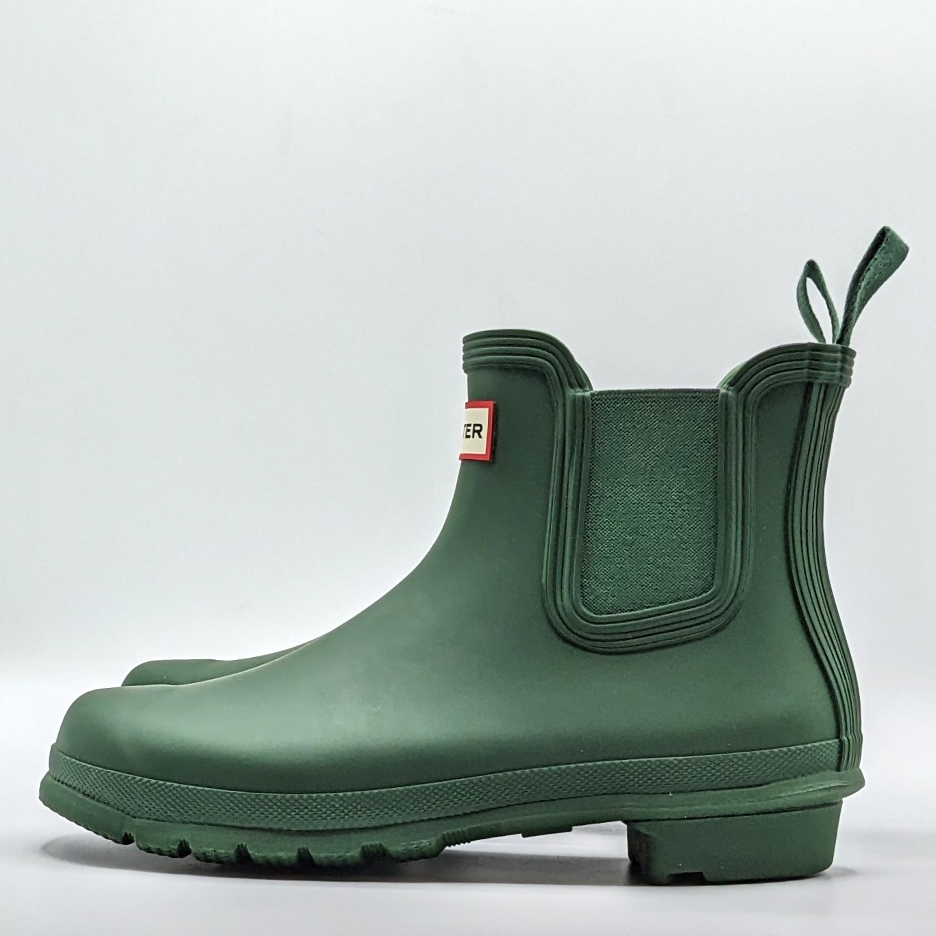Hunter Original Chelsea Women's Waterproof Rain & Farm Boots (Hunter Green) NEW