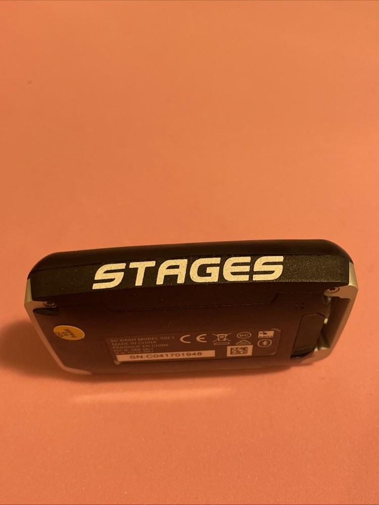 Stages Dash SDL1 Cycling Computer GPS / ANT+ Bluetooth W/ CHARGING CABLE