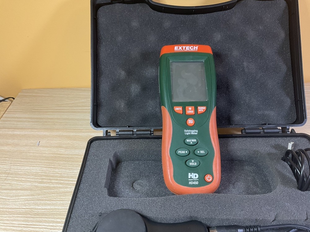 Extech HD450 Light Meter - Orange