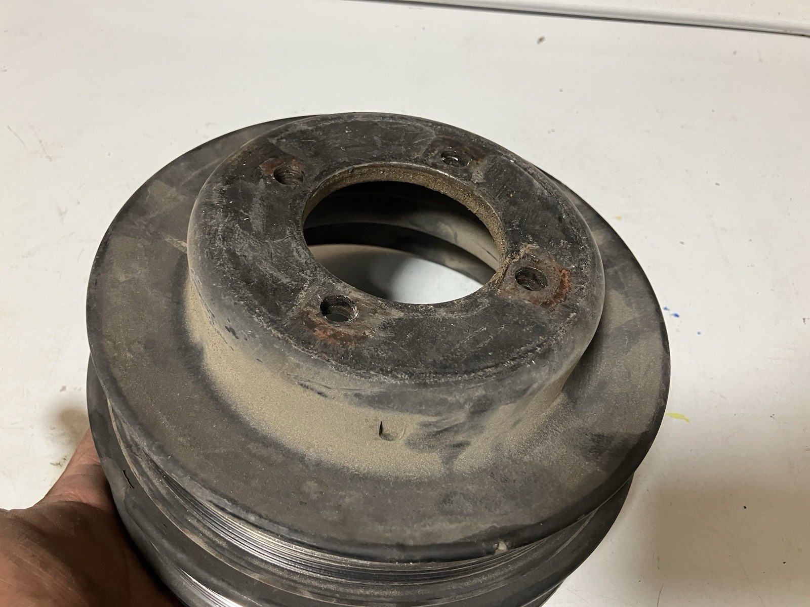 Crank Harmonic Balancer Double Pulley 1989 to 1995 Thunderbird SC Supercharged