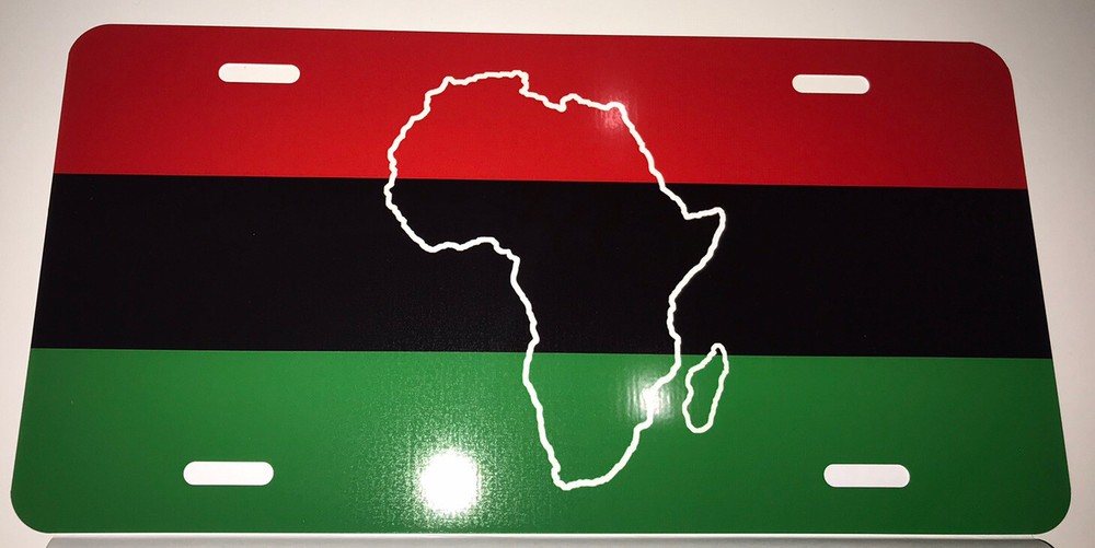Africa License Plate