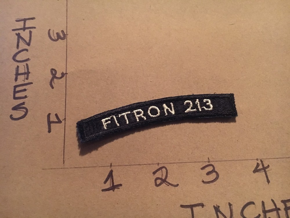 US NAVY SHOULDER STRIP TAB rocker Patch Fitron 213