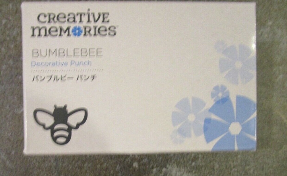 Creative Memories BUMBLEBEE Decorative Punch - 2022 NEW