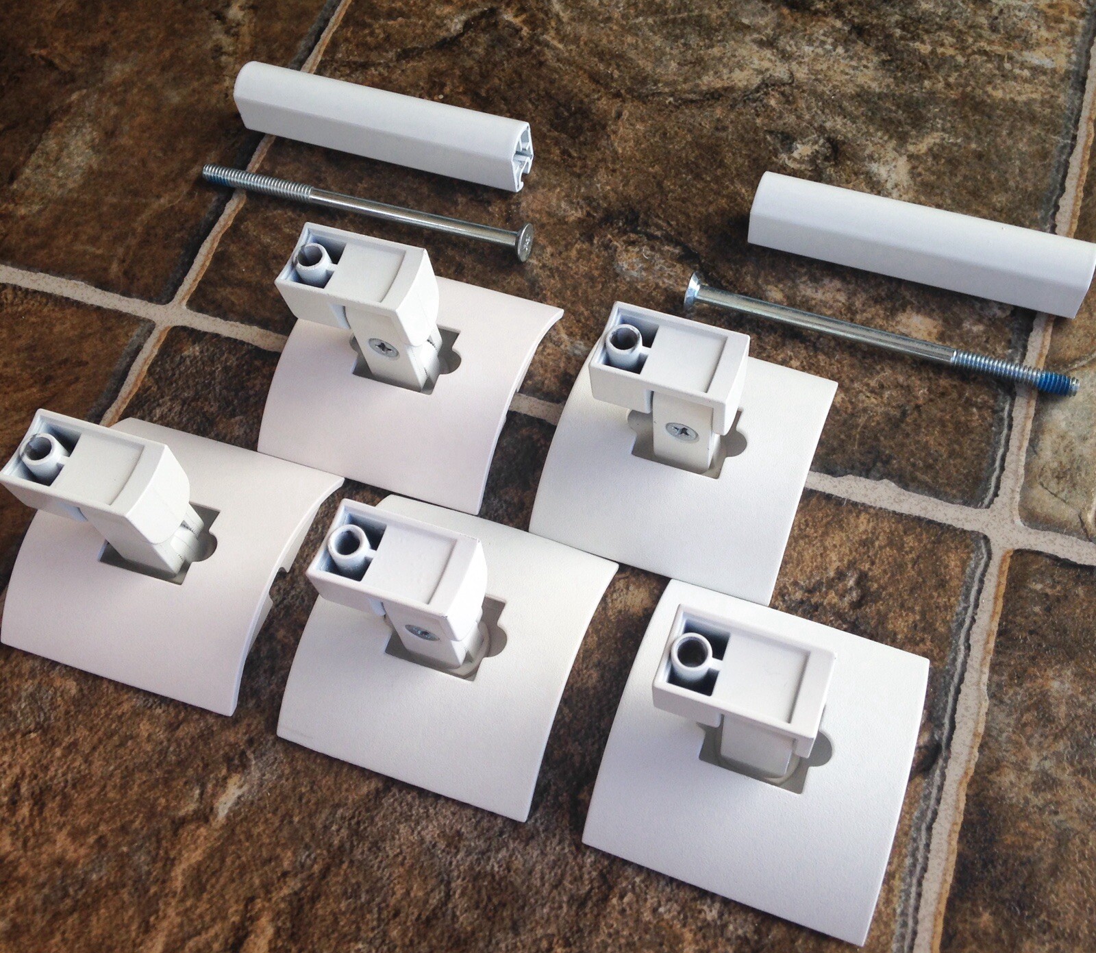Set of 5 Bose UB-20B Wall Speaker Mount Brackets-Jewel/Other Cube Speakers UB20.