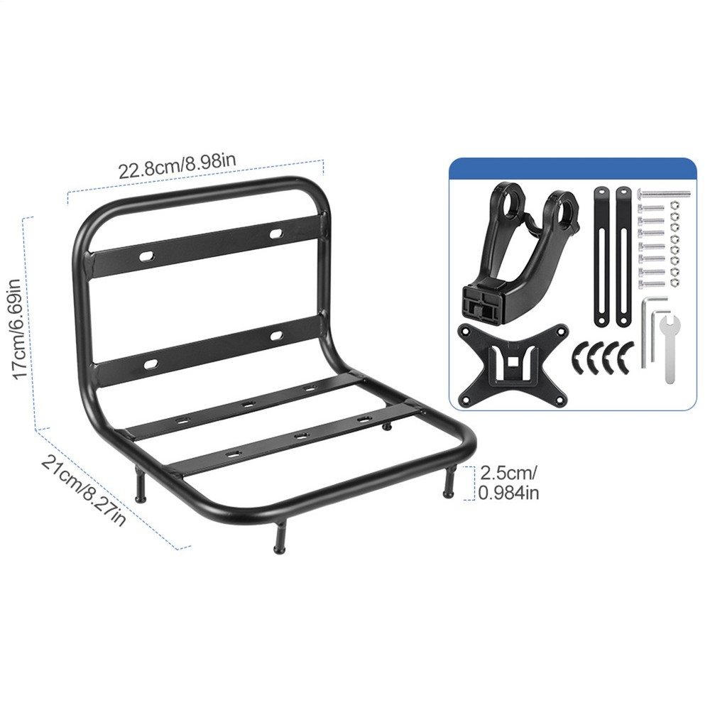 Cycling Luggage Rack Quick Release Strong Load Bearing Holder