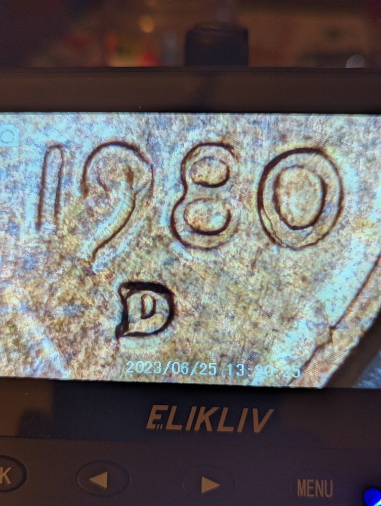 1980 D Penny DDO