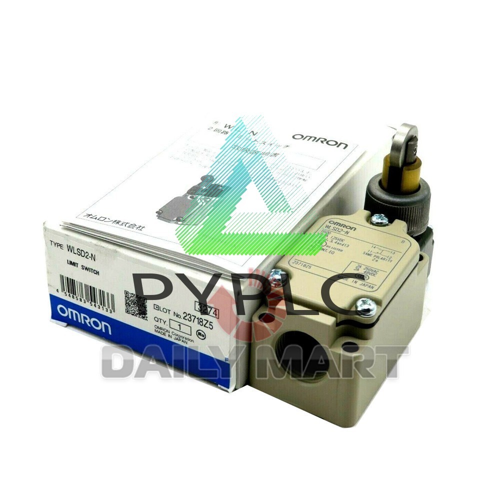 New In Box OMRON WLSD2-N Limit Switch