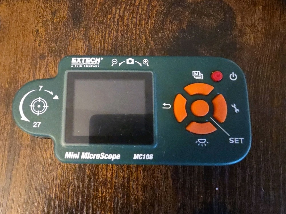 Extech MC108 Digital Mini Microscope New Open Box