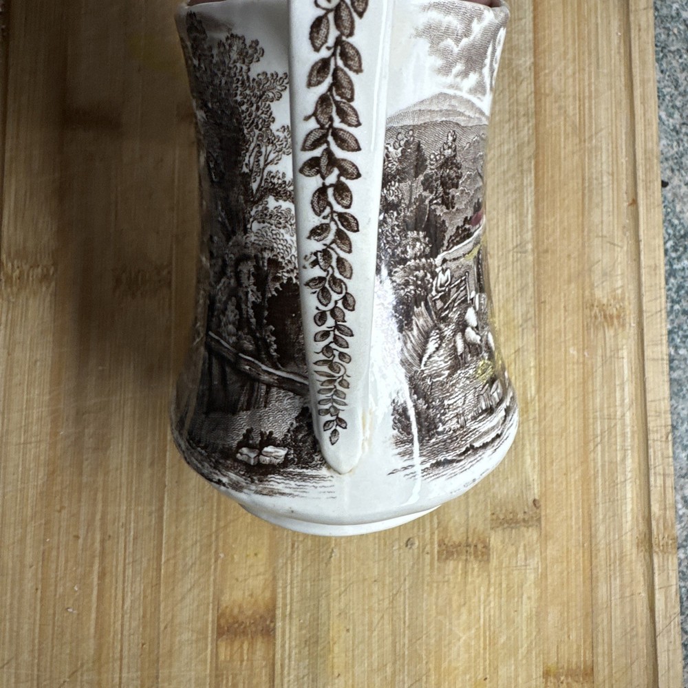 Vintage Alfred jug pitcher with colours