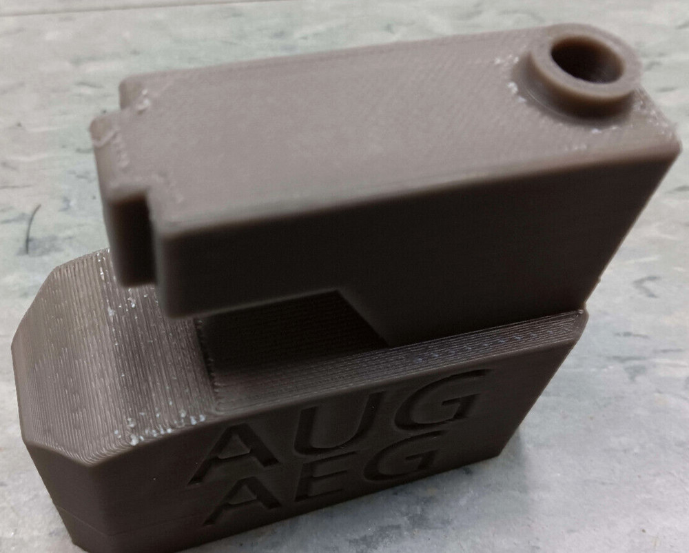 Airsoft AUG AEG Odin Speedloader Adapter (Tan)