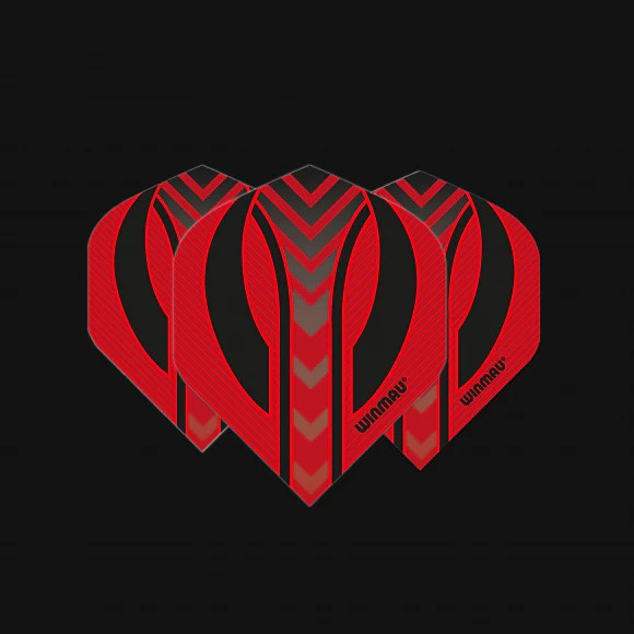 Winmau Mega Standard Red & Black