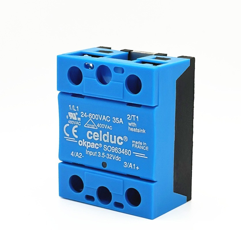 1PCS For CELDUC solid state relay SO963460 input 3-32VDC OUTPUT 12-280VAC#