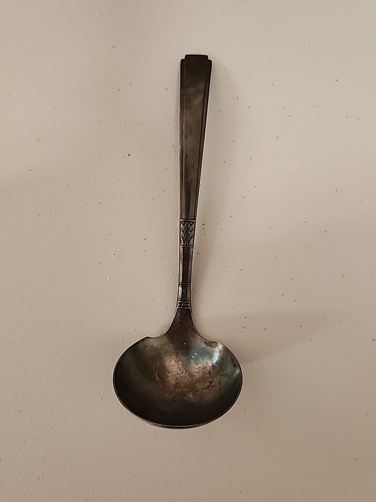 WMA Rogers Triple Serving Spoon Onedia 7" Deep Flatware Kitchen