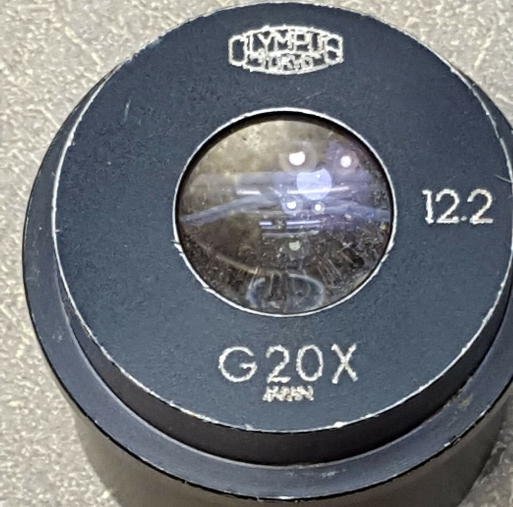 one Olympus G20X /12.2 Microscope eyepiece.