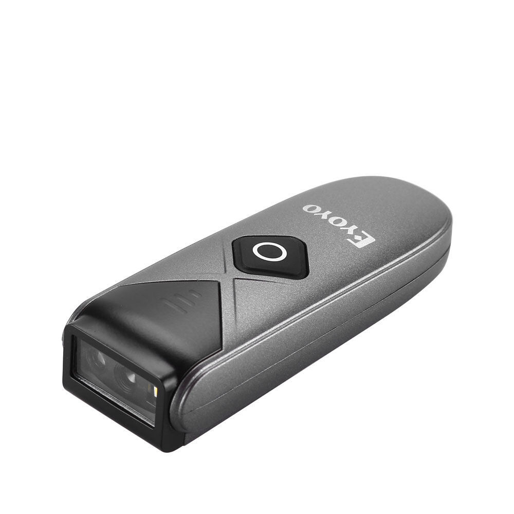 EYOYO Mini Wireless 2D QR Code Barcode Scanner Bluetooth USB Reader for PC Phone