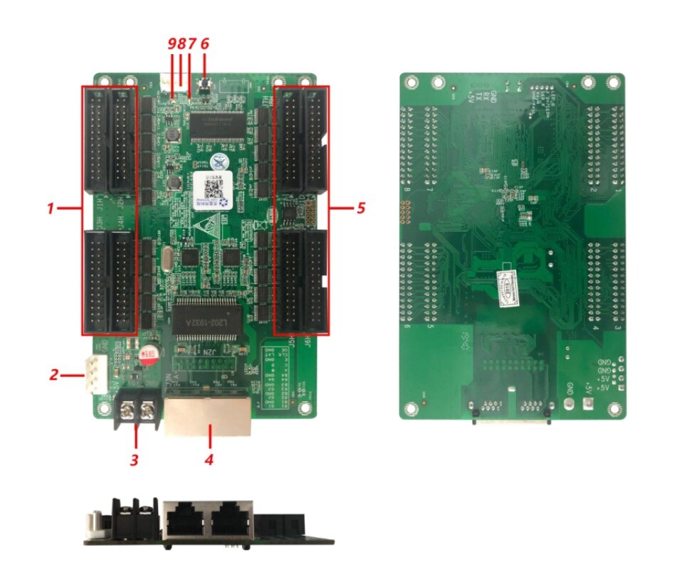 1pcs Linsn Technology RV320 LED Receiving Card