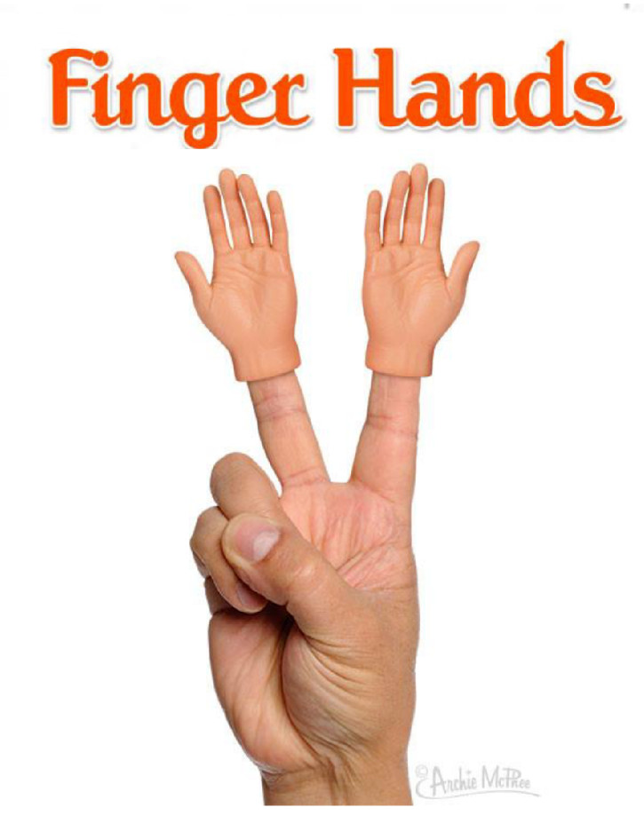 FINGER HANDS - 1 Pair Light Skin Tone