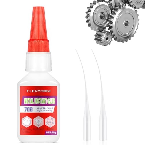 Wateproof Clear Metal Superglue - Instant Drying - 1 Pack