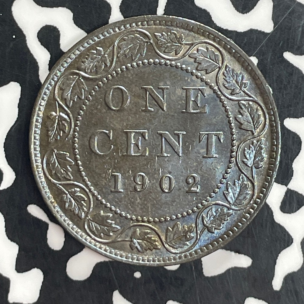 1902 Canada Large Cent Lot#T8215 High Grade! Beautiful!