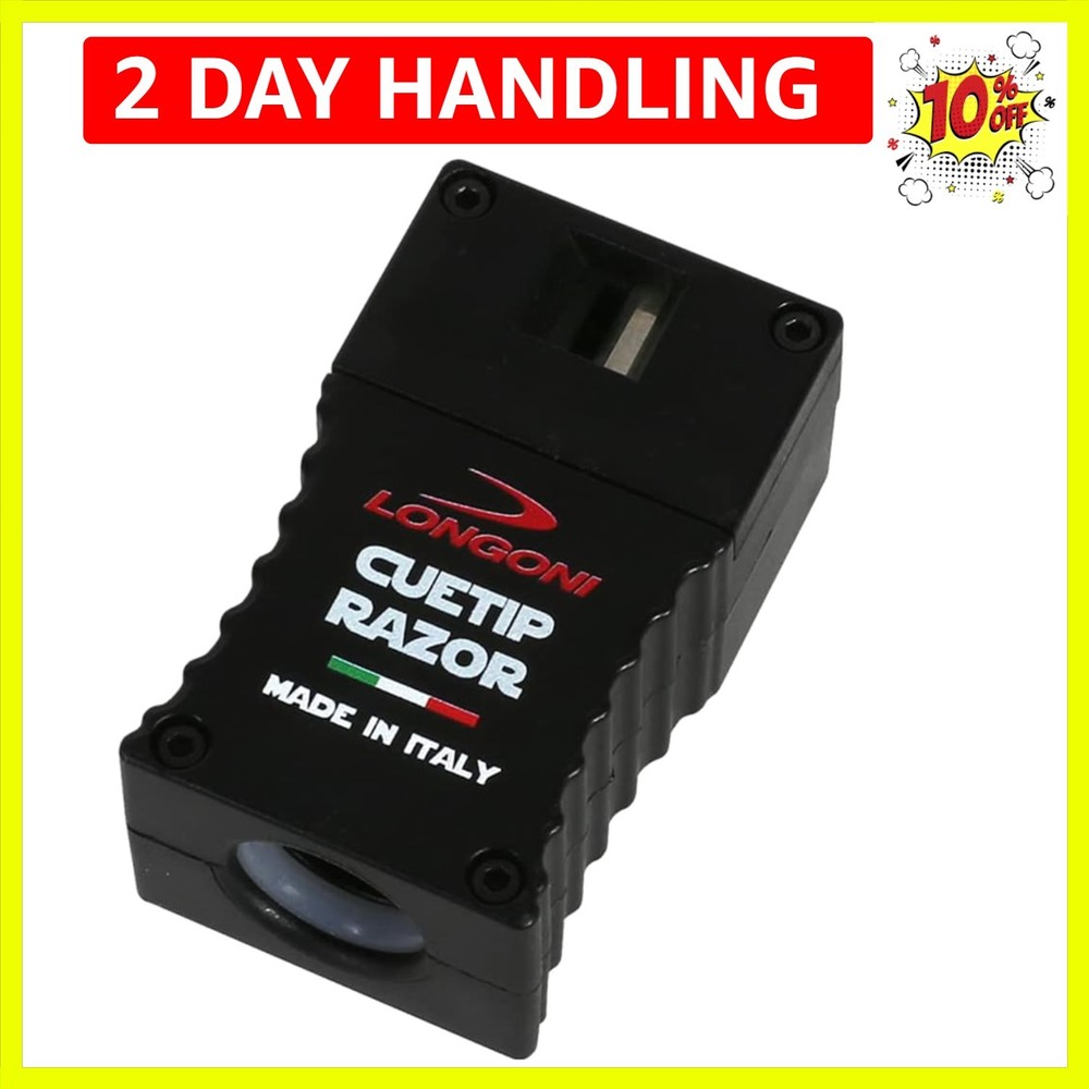 Billiard Pool Cue Tip Razor Edger Trimmer Shaper Scuffer