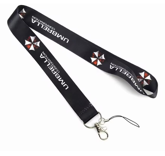 Resident Evil Umbrella Corporation Logo Lanyard ID Badge Holder Neck Strap