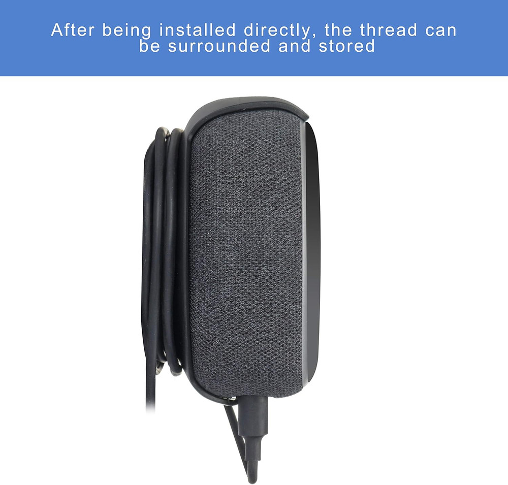 Echo Dot Wall Mount Holder for 3Rd Generation, Built-In Cable Management Space-S
