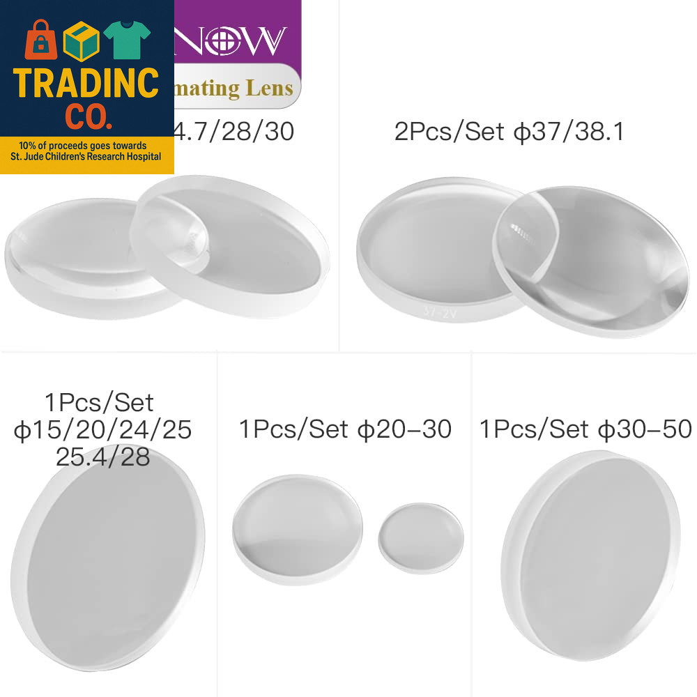 Precitec Procutter 6/8/12/15/20/30KW Laser Focusing Lens Collimating Lens Dia.37