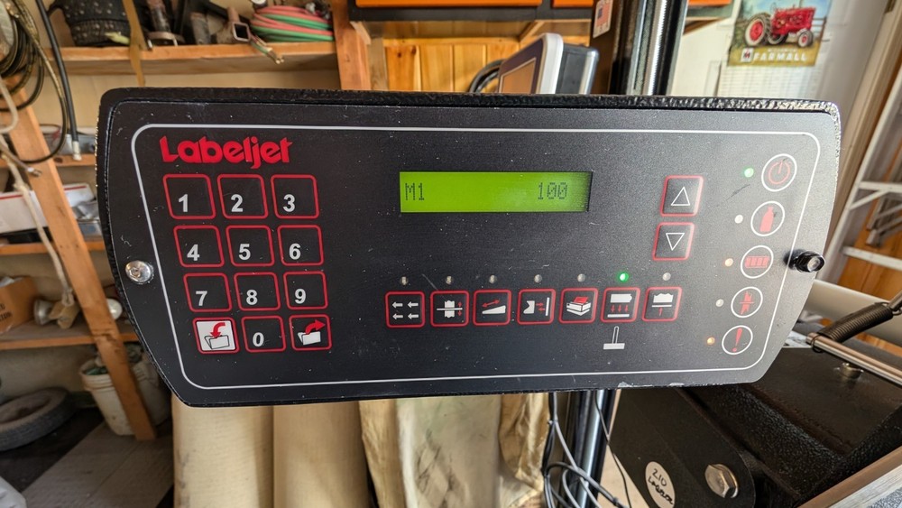 Videojet LabelJet Machine 210 Control Panel