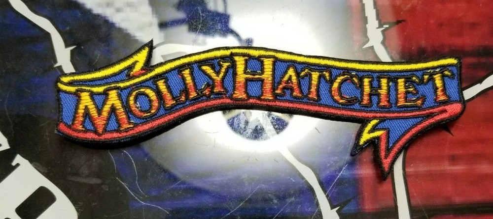EMBROIDERED MOLLY HATCHET ROCK BAND PATCH