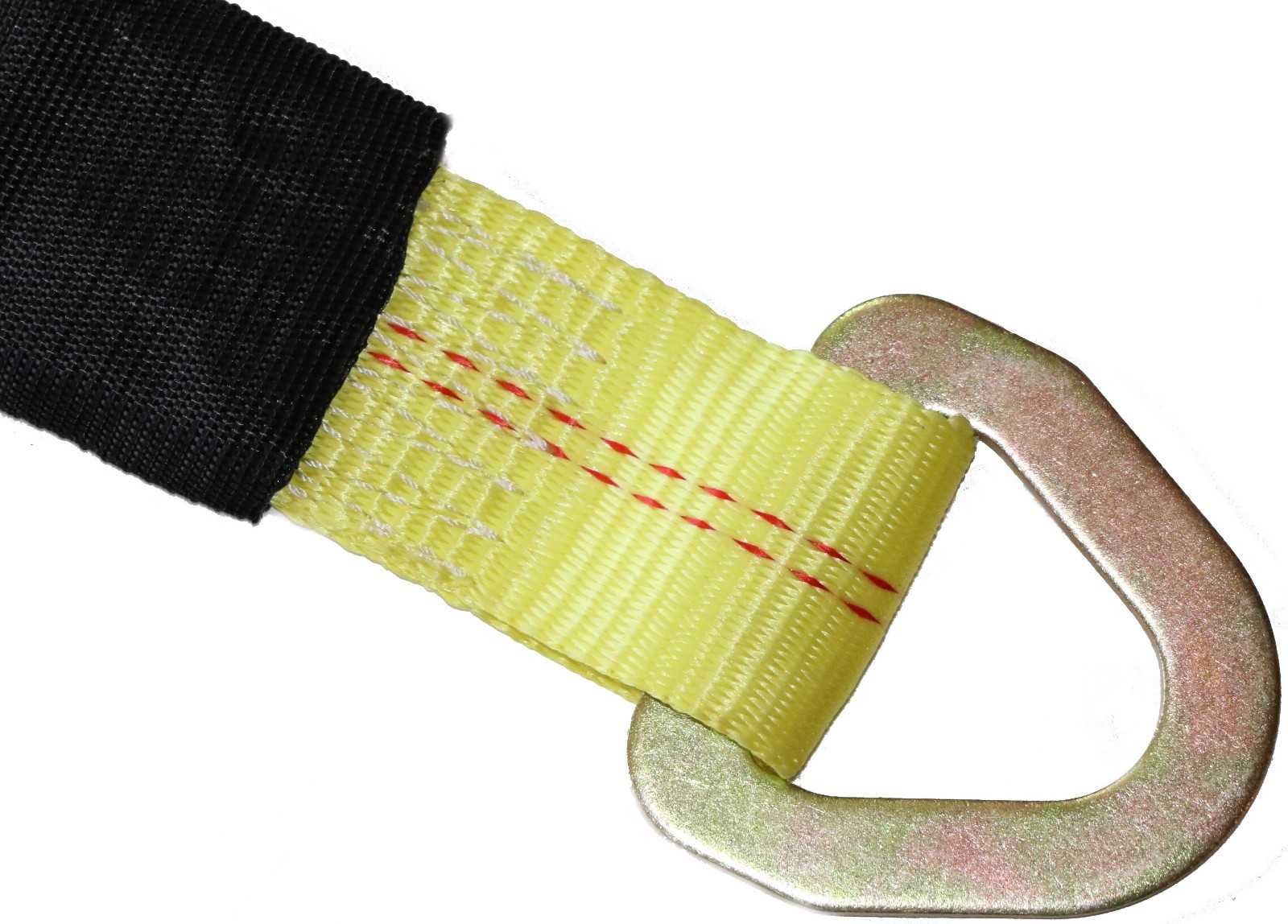 2" X 18" Tie Down Tow Axle Strap with D Ring – Pack of 4