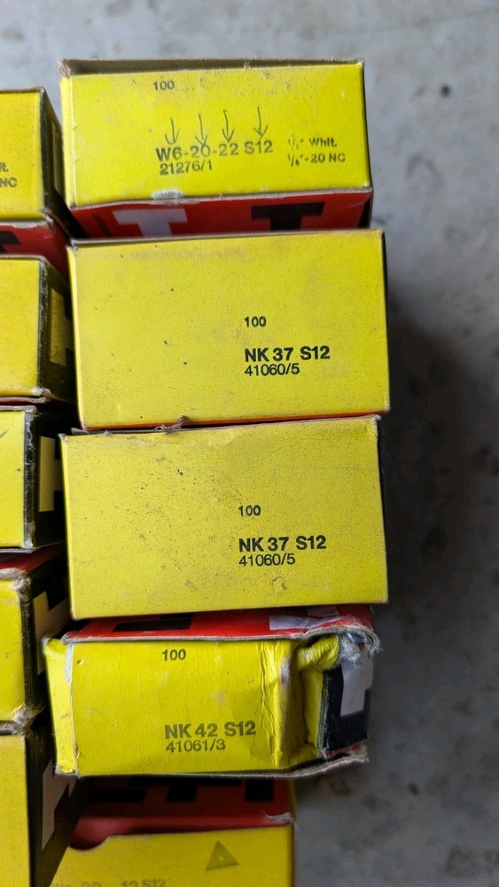 (10) Assorted Boxes of HILTI Threaded Studs & More