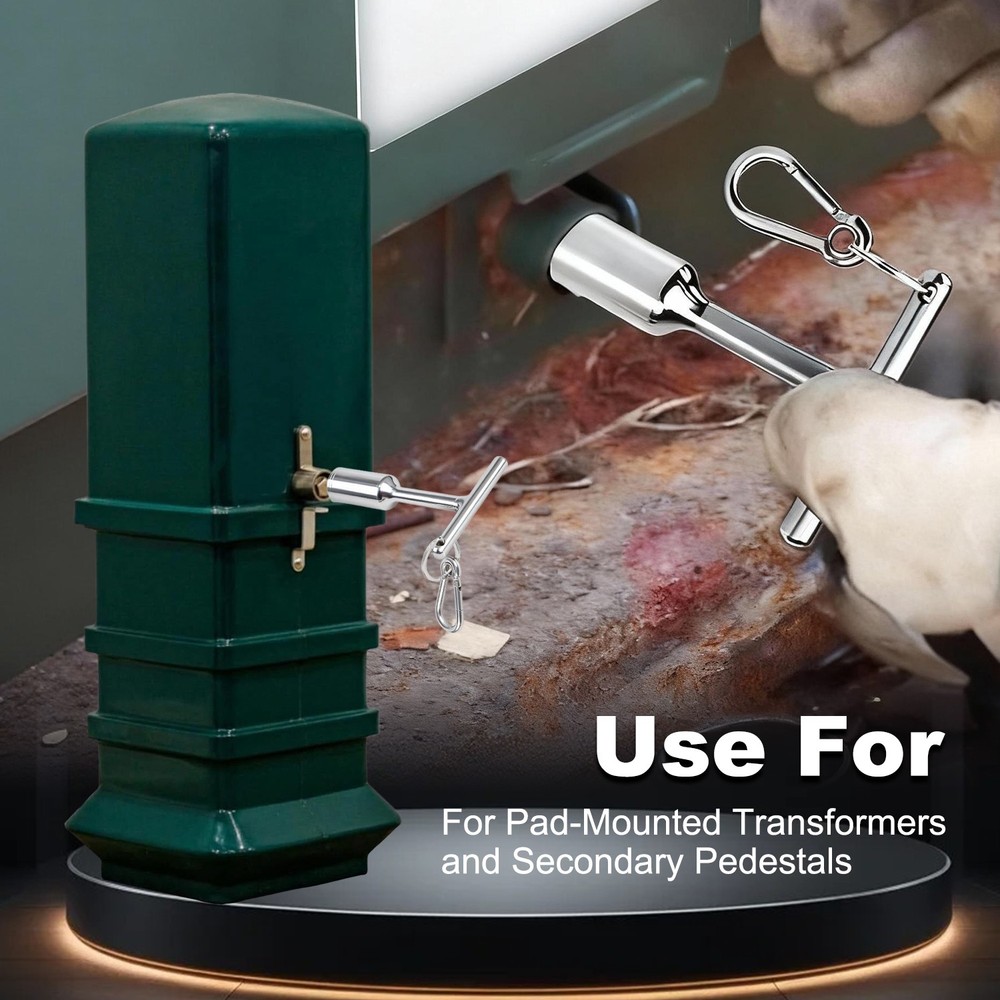 13/16" T-Handle Penta Socket Wrench Tool for Pad-mounted Transformers