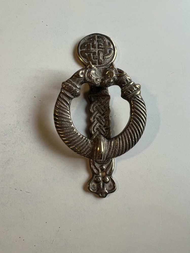 Solid Brass  Celtic Torc Door Knocker Decorative