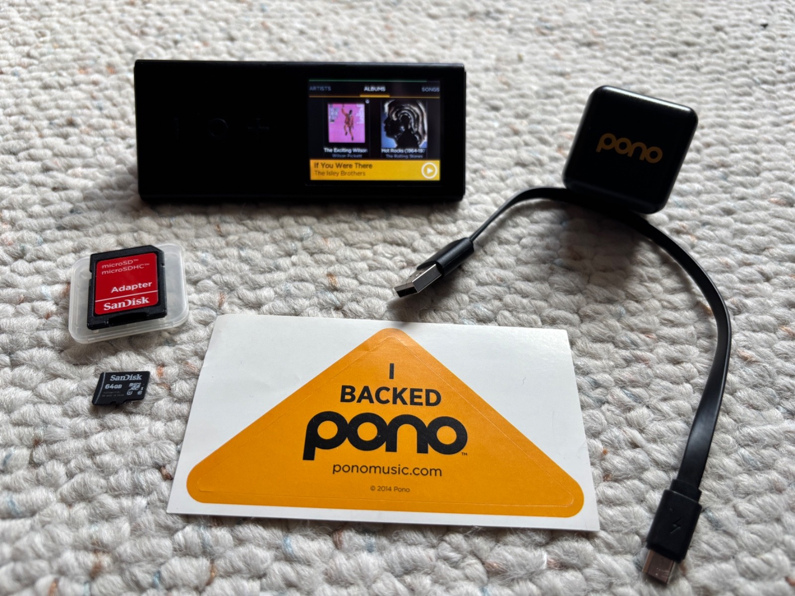 Pono Player (with 60GB of  Hi Rez Music Files)