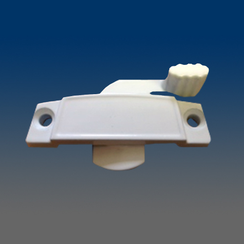 Universal Window Sash Lock, Sweep Latch, WHITE -3193WHITE