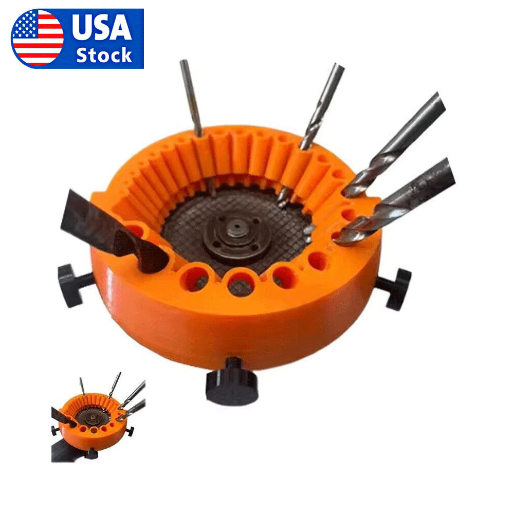 Angle Grinder Drill Bit Sharpener Power Drill Bit Grinding Tool for 2 to 13mm AE