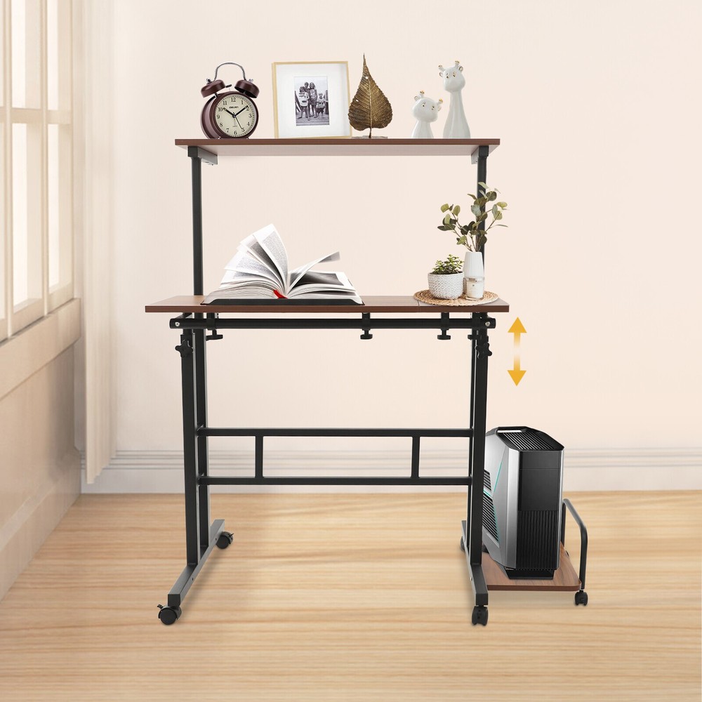 Multi Functional Foldable Desk, Modern Computer Desk, Adjustable Computer Table