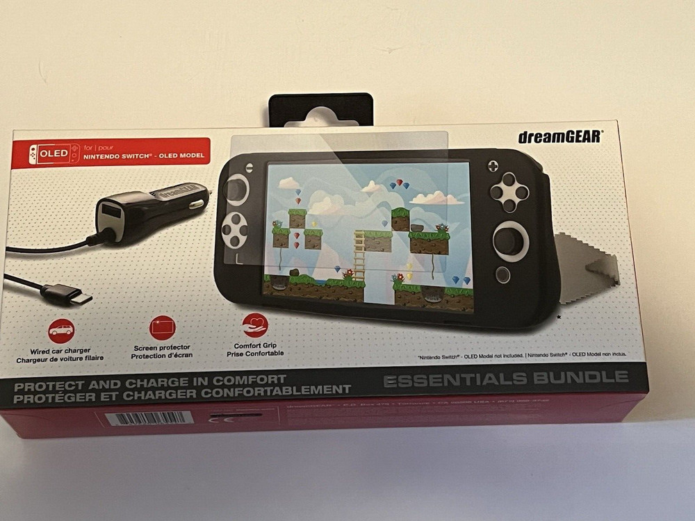Nintendo switch OLED Model DreamGear Essentials Bundle, ONLY!!