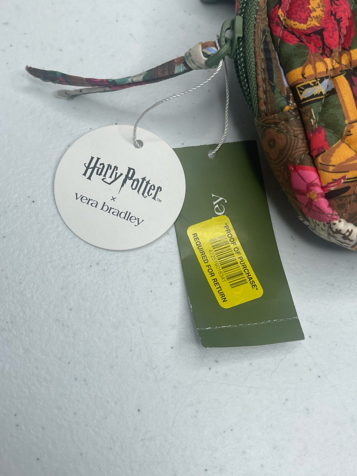 Vera Bradley Woodward Small Belt Bag Harry Potter Hogwarts Library Hedwig NWT