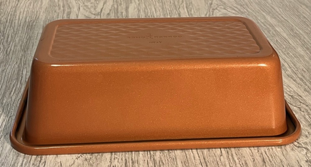 Copper Chef Diamond Bakeware 9x5 Loaf Pan Non Stick