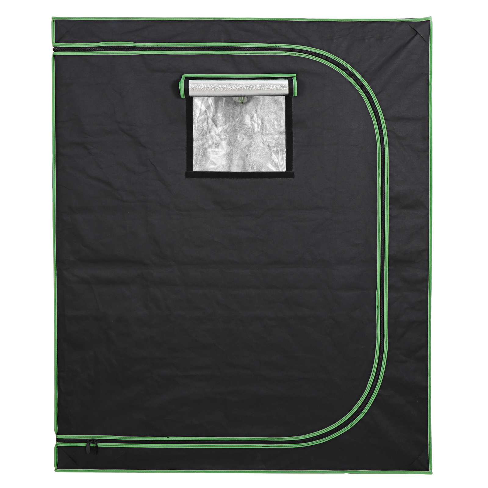 48"x24"x60" Hydroponic Grow Tent Window Floor Tray for Indoor Plant Growing 2x4