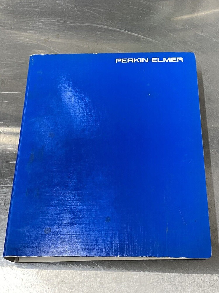 Perkin Elmer PE HS-6 Head Space Sampler - Users Guide / Manual