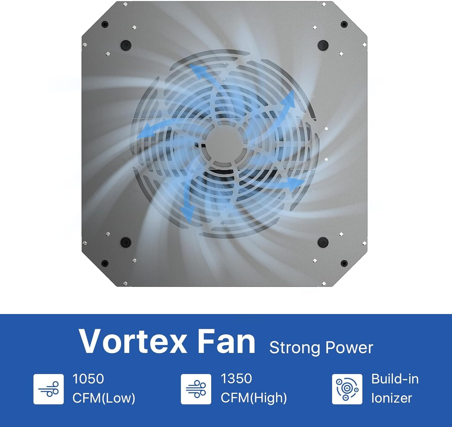 Abestorm Intake Air Filtration System Woodworker Built in Ionizer Dust Collector