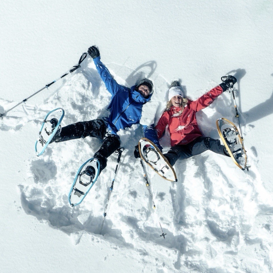 Denali Pro Snowshoes 8x21 Winter Hiking Kit w/ Poles & Carry Bag – 150 lb Rated