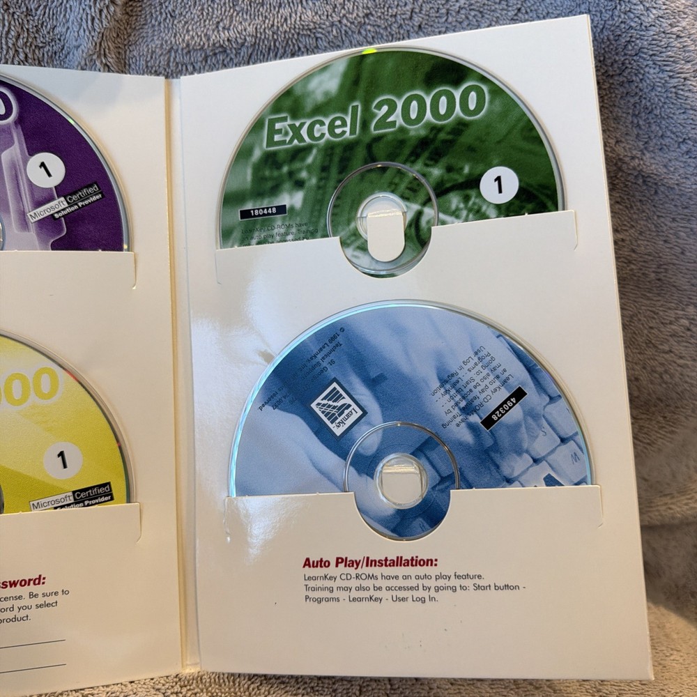 OFFICE 2000 MULTIMEDIA COMPUTER BASED TRAINING ON CD-ROM BY LEARNKEY - NEW