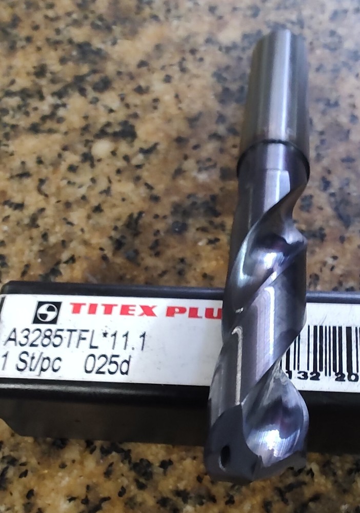 TITEX PLUS 11.1MM COOLANT THROUGH DRILL BIT