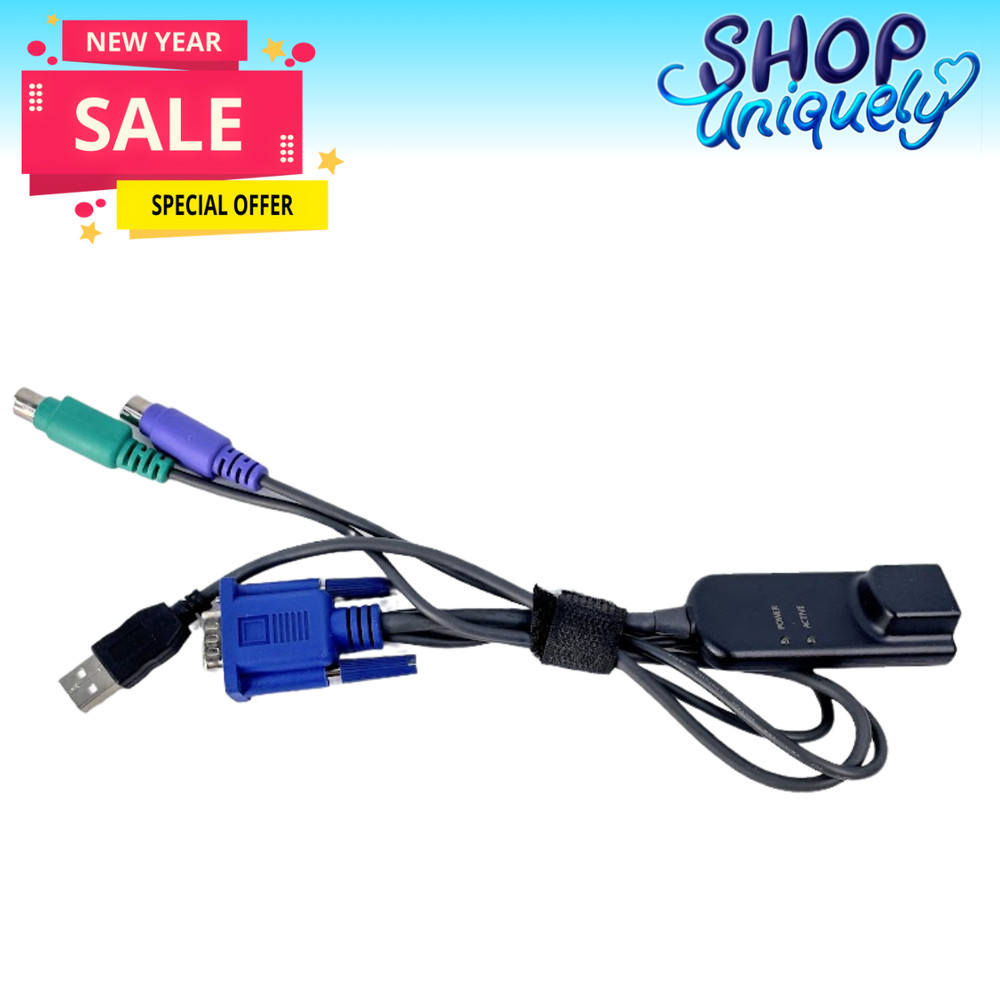 Avocent DSAVIQ-PS2M 520-438-501 USB PS2 KVM Server Cable Adapter Module SIP