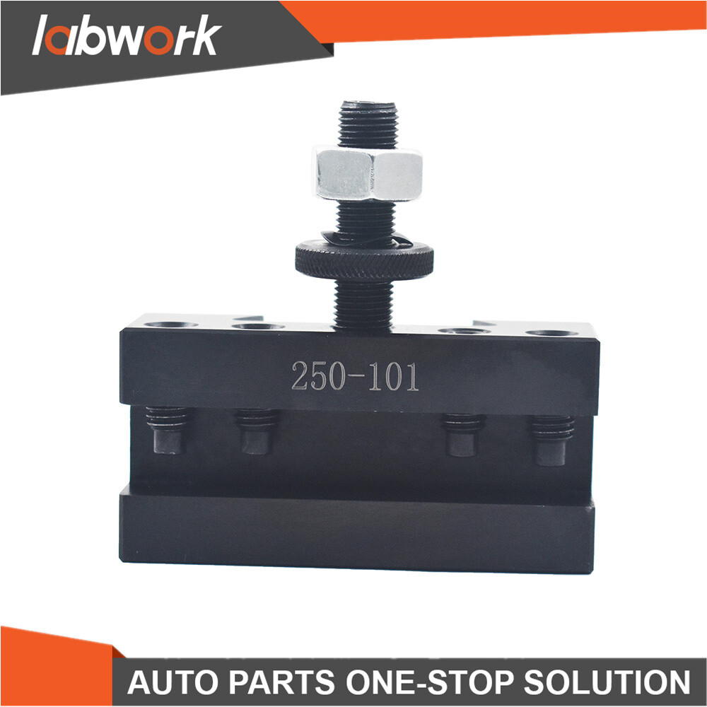 Labwork AXA 250-111 Wedge ToolPost Set For Lathe 6-12" Plus 2 Extra Tool Holder