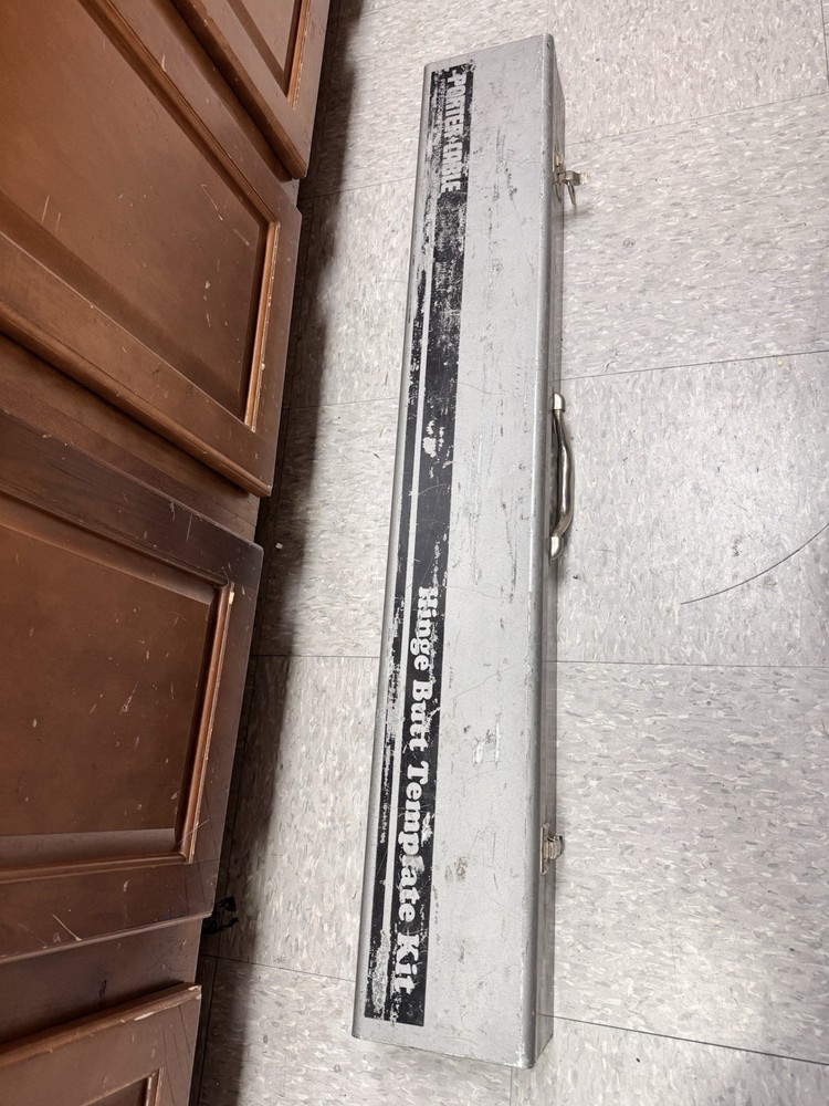 Porter Cable Hinge Butt Template Kit Model #59380 With Metal Case